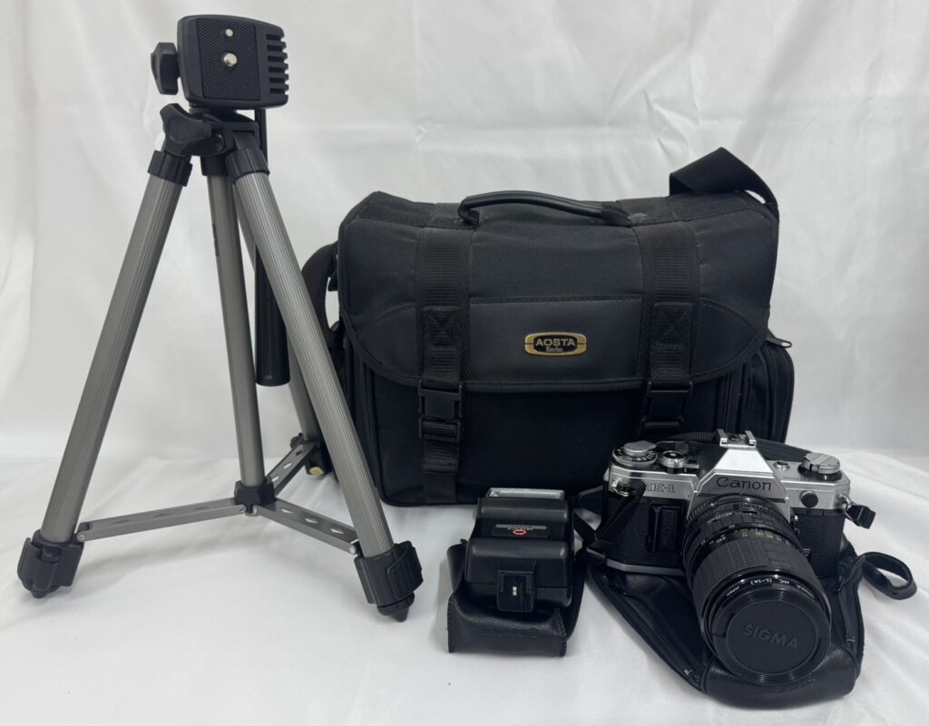 銀座屋 八幡東店】Canon一眼レフカメラ AE-1＆撮影機材一式をお買取り